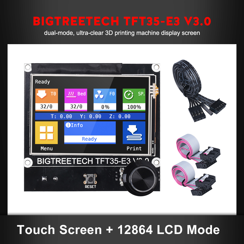 BIGTREETECH TFT35 E3 V3.0 3D P - огляд і ціна Creality Printer K1