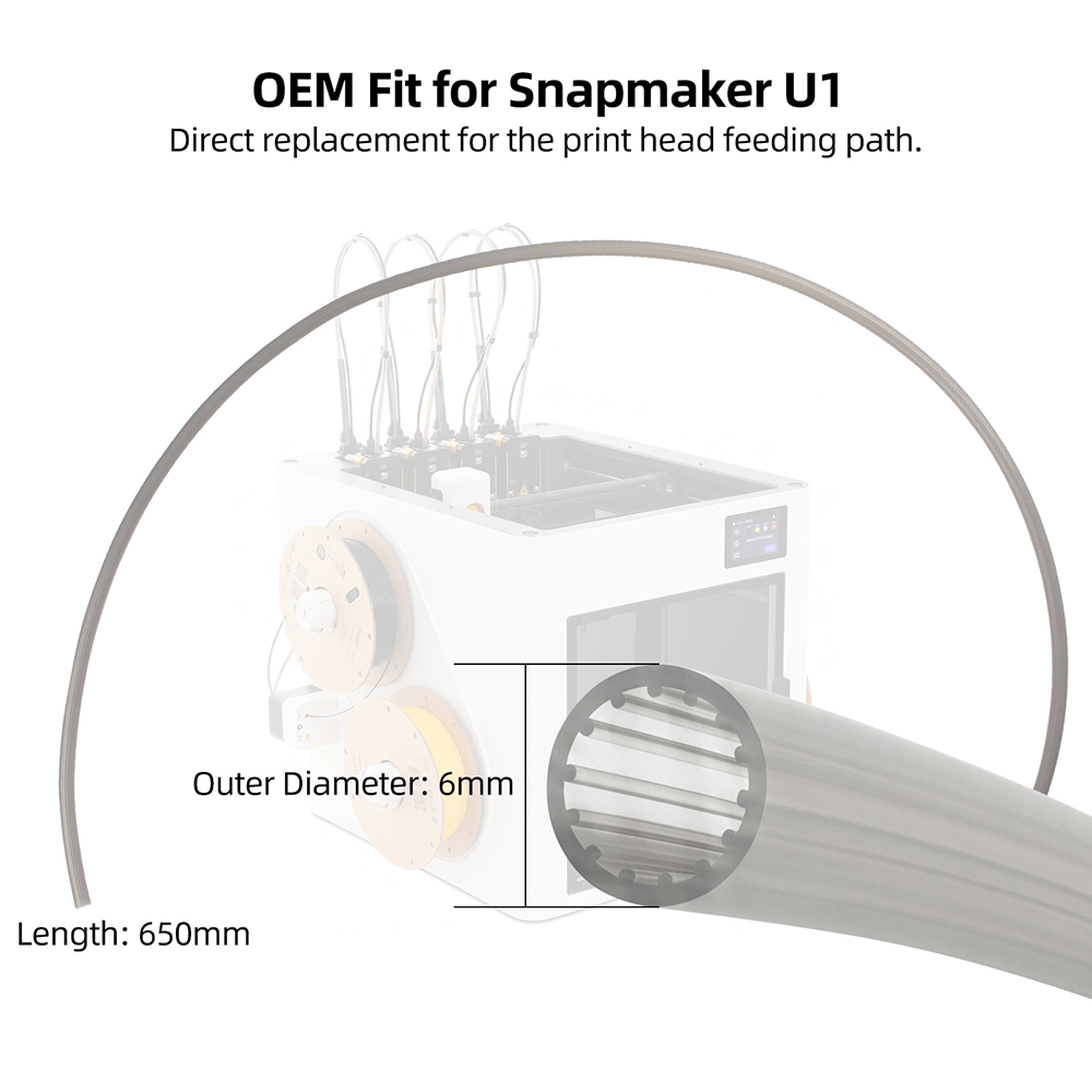 For Snapmaker U1 Low-Resistanc - огляд і ціна Ptfe Tape Thread