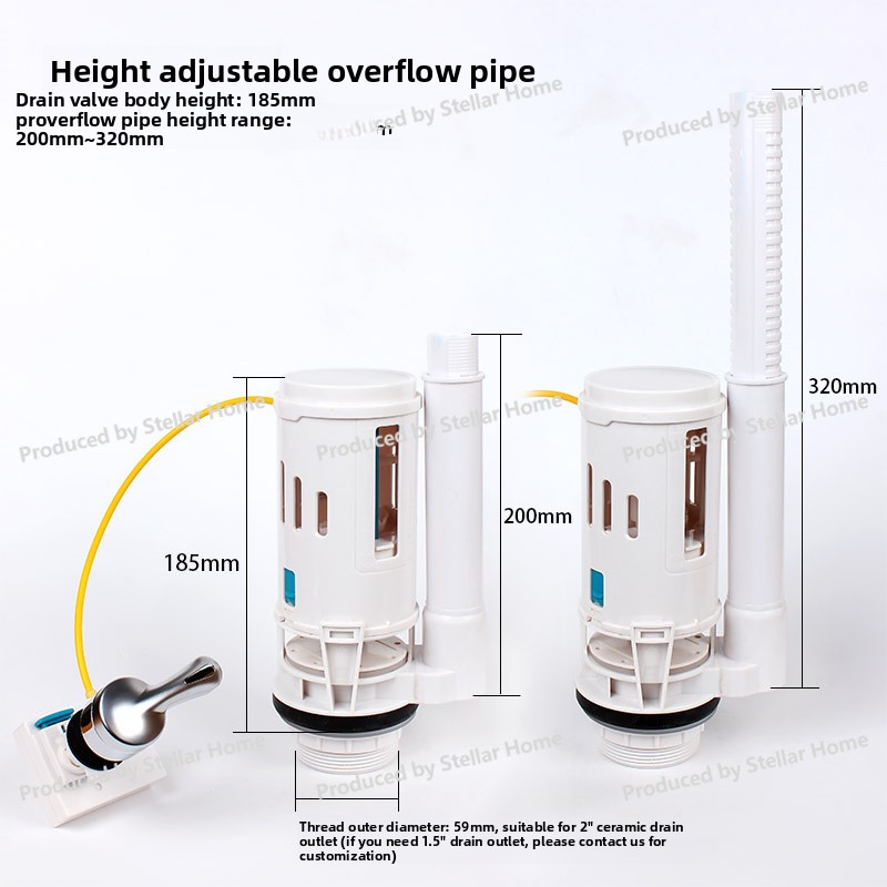 Front Wrench Type Wire Control - огляд і ціна Toilet Fill Valve