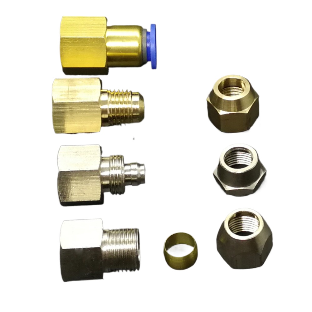 M10/12/14/16/18/20 Metric Fema - огляд і ціна Compression Fitting Brass