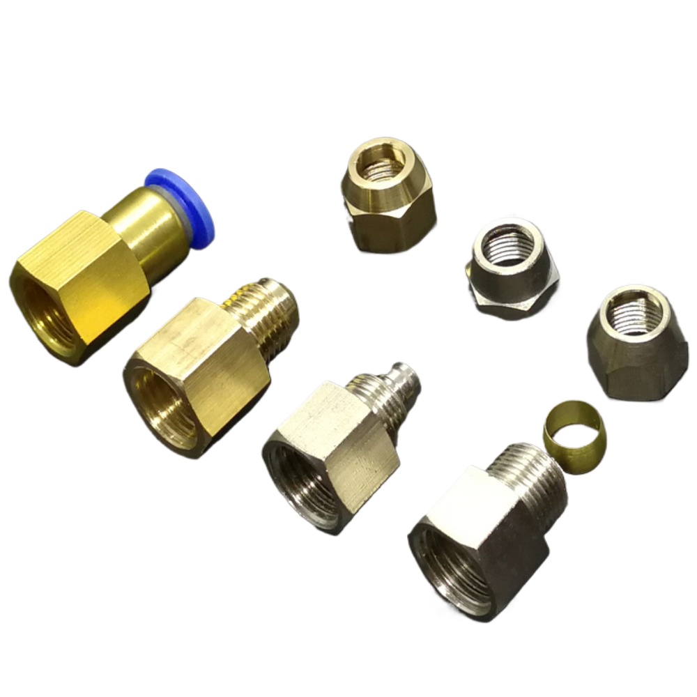 M10/12/14/16/18/20 Metric Fema - огляд і ціна Compression Fitting Brass